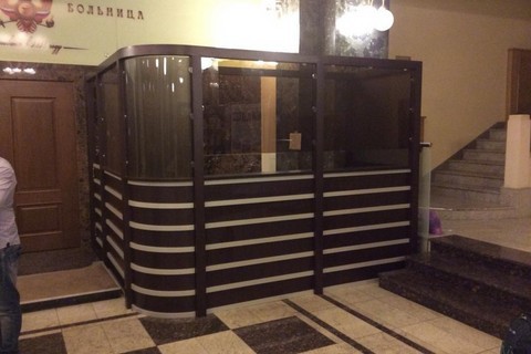 Ресепшен в больнице